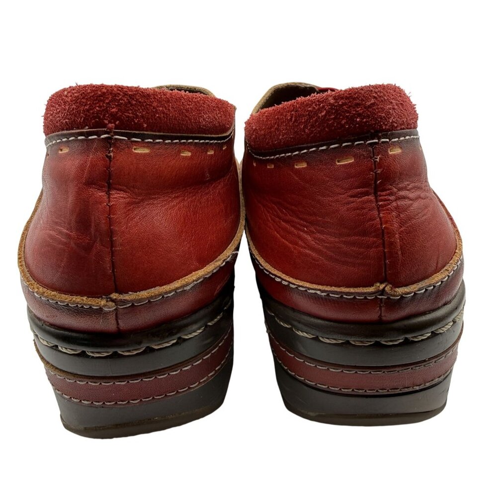 L'Artiste by Spring Step Burbank Leather Clogs, 9 - Picture 5 of 10